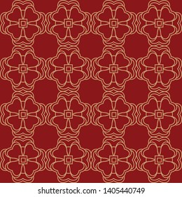 Abstract Seamless Pattern Background, Vector