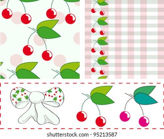 Abstract seamless pattern background in vector,eps 10, set.