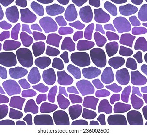 Abstract seamless pattern based on geometric shapes. Watercolor paint. Nature theme.Can be used as decoration for the gift boxes, wallpapers, backgrounds, web sites. 