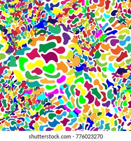 Abstract seamless pattern in Bauhaus style