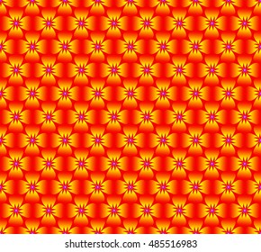 Abstract Seamless pattern with beautiful flowers. can be used as greeting card, invitation card for wedding, birthday and other holiday background. Vector illustration