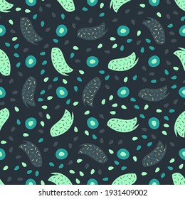 Abstract seamless pattern. Beautiful for textile, paper print, scrapbooking or wallpaper. Vector illustration. Cute colorful background.
