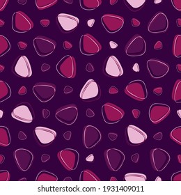 Resumen de un patrón impecable. Hermoso para textil, papel impreso, raspado o papel tapiz. Ilustración vectorial. Un fondo colorido y bonito.
