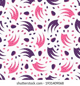 Resumen de un patrón impecable. Hermoso para textil, papel impreso, raspado o papel tapiz. Ilustración vectorial. Un fondo colorido y bonito.