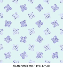 Resumen de un patrón impecable. Hermoso para textil, papel impreso, raspado o papel tapiz. Ilustración vectorial. Un fondo colorido y bonito.