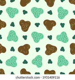 Abstract seamless pattern. Beautiful for textile, paper print, scrapbooking or wallpaper. Vector illustration. Cute colorful background.