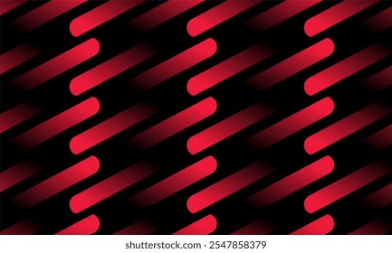 Abstract seamless pattern black background with modern simple red gradient geometric design. Suit for poster, cover, banner, brochure, website, business, cover, header, wallpaper, corporate, flyer.
