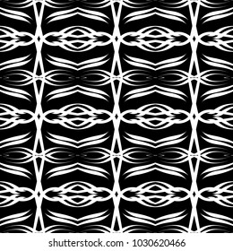Abstract seamless pattern of black and white color for wallpapers and background.
