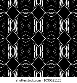 Abstract seamless pattern of black and white color for wallpapers and background.
