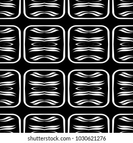 Abstract seamless pattern of black and white color for wallpapers and background.
