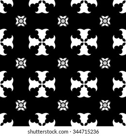 abstract seamless pattern ,black and white Vector seamless pattern. Seamless background pattern. Modern stylish texture. Repeating geometric.