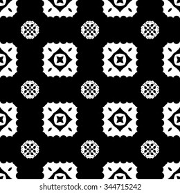 abstract seamless pattern ,black and white Vector seamless pattern. Seamless background pattern. Modern stylish texture. Repeating geometric.