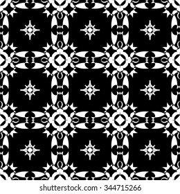 abstract seamless pattern ,black and white Vector seamless pattern. Seamless background pattern. Modern stylish texture. Repeating geometric.