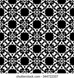 abstract seamless pattern ,black and white Vector seamless pattern. Seamless background pattern. Modern stylish texture. Repeating geometric.