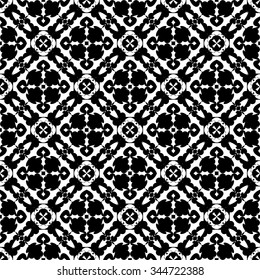 abstract seamless pattern ,black and white Vector seamless pattern. Seamless background pattern. Modern stylish texture. Repeating geometric.