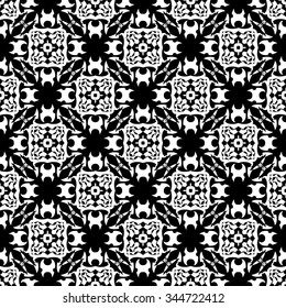 abstract seamless pattern ,black and white Vector seamless pattern. Seamless background pattern. Modern stylish texture. Repeating geometric.