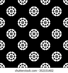 abstract seamless pattern ,black and white Vector seamless pattern. Seamless background pattern. Modern stylish texture. Repeating geometric.