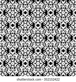 abstract seamless pattern ,black and white Vector seamless pattern. Seamless background pattern. Modern stylish texture. Repeating geometric.