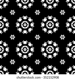 abstract seamless pattern ,black and white Vector seamless pattern. Seamless background pattern. Modern stylish texture. Repeating geometric.