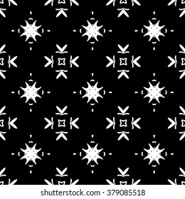 abstract seamless pattern ,black and white Vector seamless pattern. Seamless background pattern. Modern stylish texture. Repeating geometric.