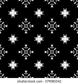 abstract seamless pattern ,black and white Vector seamless pattern. Seamless background pattern. Modern stylish texture. Repeating geometric.