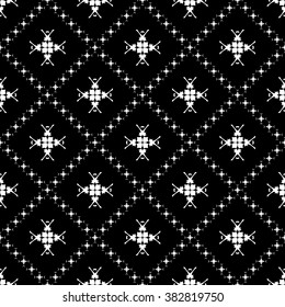 abstract seamless pattern ,black and white Vector seamless pattern. Seamless background pattern. Modern stylish texture. Repeating geometric.