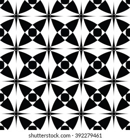 abstract seamless pattern ,black and white Vector seamless pattern. Seamless background pattern. Modern stylish texture. Repeating geometric.