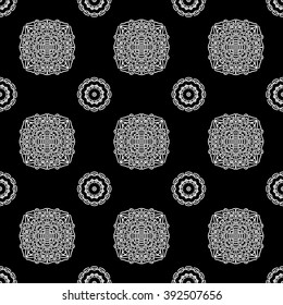 abstract seamless pattern ,black and white Vector seamless pattern. Seamless background pattern. Modern stylish texture. Repeating geometric.