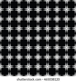 Abstract seamless pattern of black and white color for wallpapers and background.