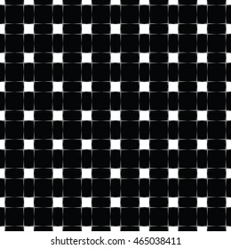 Abstract seamless pattern of black and white color for wallpapers and background.