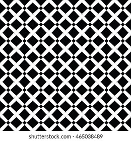Abstract seamless pattern of black and white color for wallpapers and background.