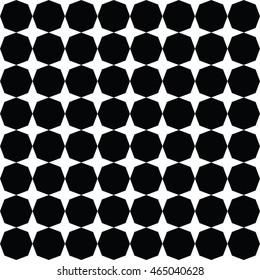 Abstract seamless pattern of black and white color for wallpapers and background.