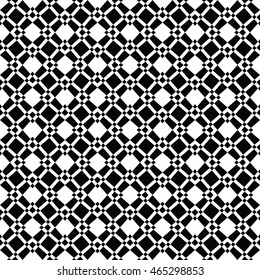 Abstract seamless pattern of black and white color for wallpapers and background.
