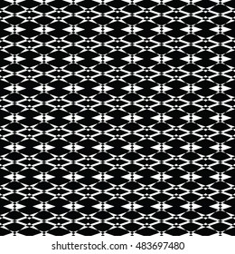 Abstract seamless pattern of black and white color for wallpapers and background.
