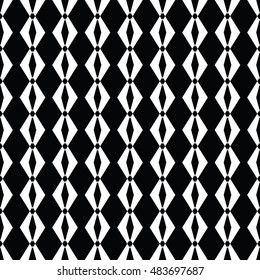 Abstract seamless pattern of black and white color for wallpapers and background.
