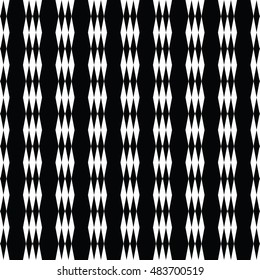 Abstract seamless pattern of black and white color for wallpapers and background.
