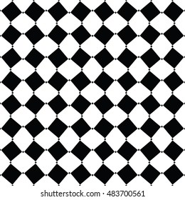 Abstract seamless pattern of black and white color for wallpapers and background.
