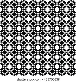 Abstract seamless pattern of black and white color for wallpapers and background.
