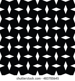 Abstract seamless pattern of black and white color for wallpapers and background.
