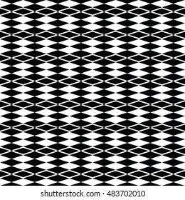 Abstract seamless pattern of black and white color for wallpapers and background.
