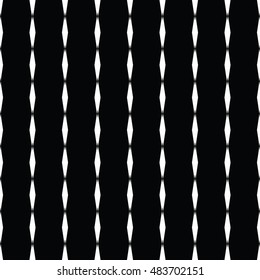 Abstract seamless pattern of black and white color for wallpapers and background.
