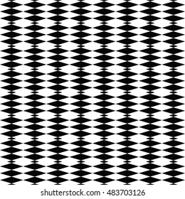 Abstract seamless pattern of black and white color for wallpapers and background.
