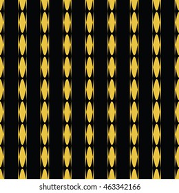 abstract seamless pattern black and yellow gold color for wallpapers and background. 