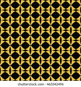 abstract seamless pattern black and yellow gold color for wallpapers and background. 