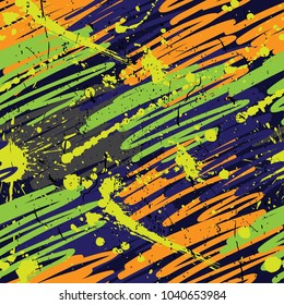 Abstract seamless pattern with blemishes . urban pattern for textiles, fabric, wrapping paper, clothing, bedding, backpacks, socks.