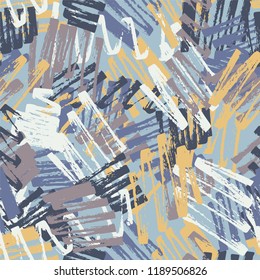 Abstract seamless pattern with blots.