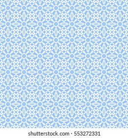 Abstract seamless pattern of Blue color for wallpapers and background.