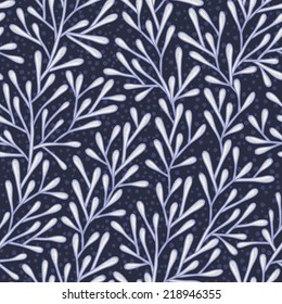 Abstract seamless pattern in blue colors