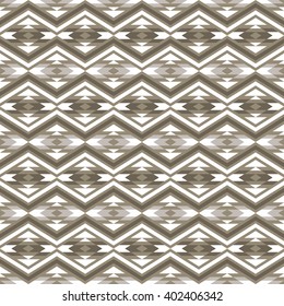 Abstract seamless pattern in boho style. Aztec print template for fabric, paper, bags, wrapping, post cards, etc.