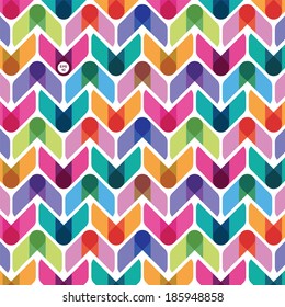 abstract seamless pattern from bright arrows